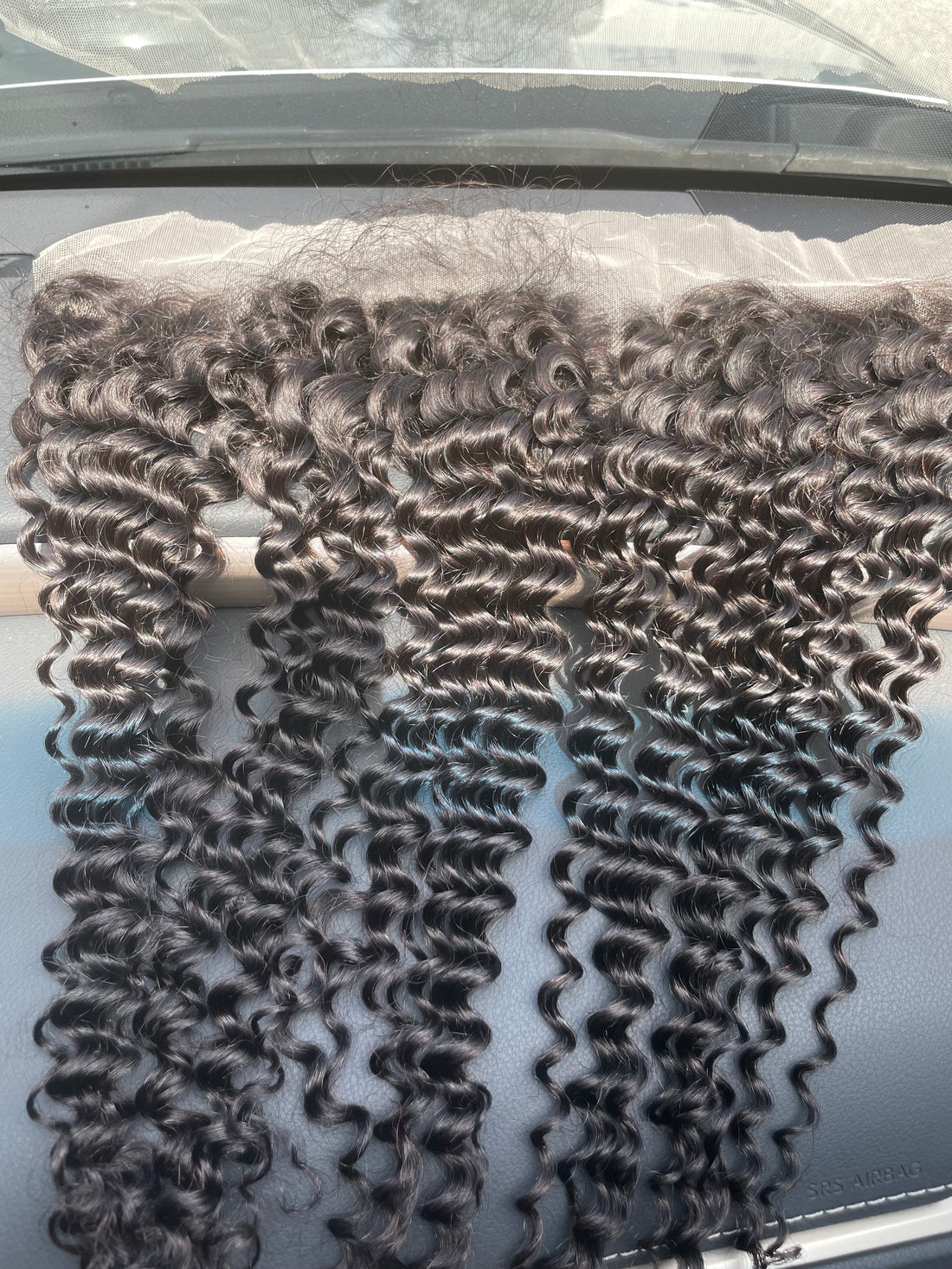 Clearance 13x4 deep curly frontal
