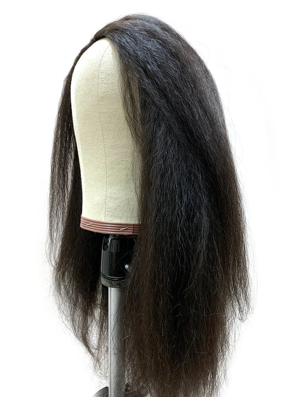 Yaki straight flip over half wig